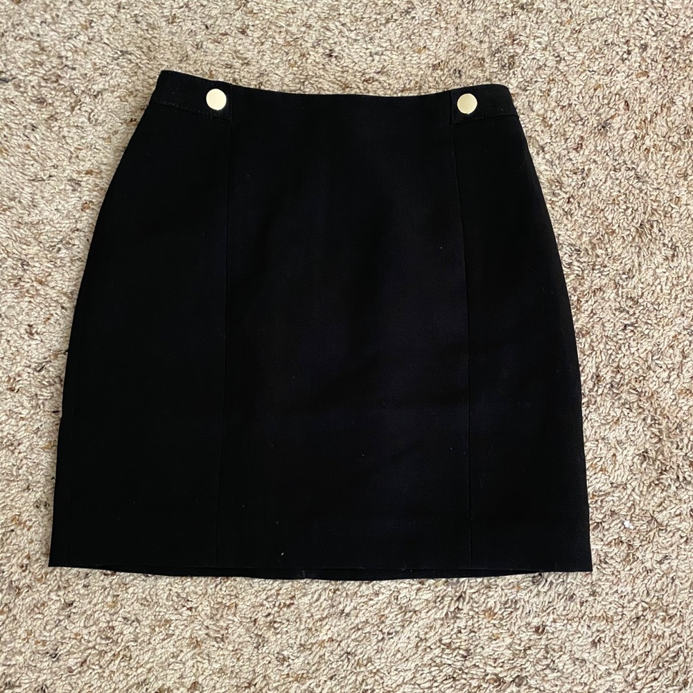 H&M black mini skirt